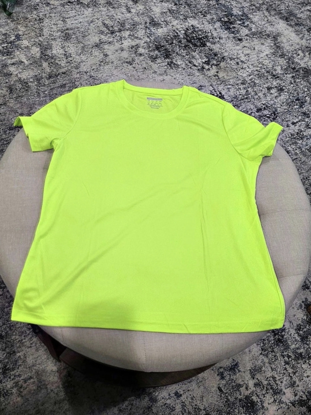 2 UPF 50+ Short Sleeve Tees Green & White XL
